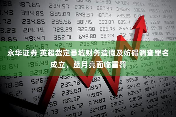 永华证券 英超裁定曼城财务造假及妨碍调查罪名成立，蓝月亮面临重罚